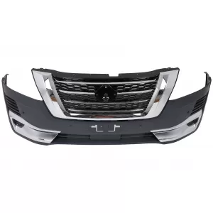BodyKit für Nissan Patrol Y62 2015–2019 Umbau auf 2020 Design Stoßstange Motorhaube-image-6114092
