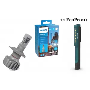 image-48-Philips H4 LED Bulb 12V 18W Ultinon Pro6000 HL 5800K Moto + EcoPro10 (1 piece)