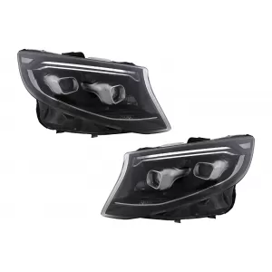 Kit Exterior Complet compatibil cu Mercedes V-Class W447 (2014-2023) Conversie la 2024 Design-image-6126930
