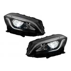 Full LED Headlights suitable for Mercedes A-Class W176 (2012-2018) only for XENON