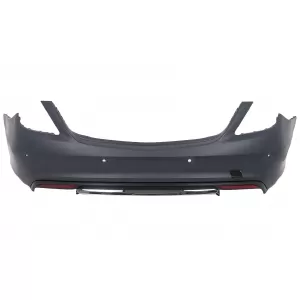 Bodykit für Mercedes S-Klasse W222 2013–06.2017 S63 Design Stoßfänger Untergitter-image-6114454