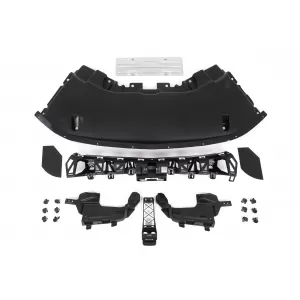 Bodykit für Mercedes S-Klasse W222 2013–06.2017 S63 Design Stoßfänger Untergitter-image-6114465