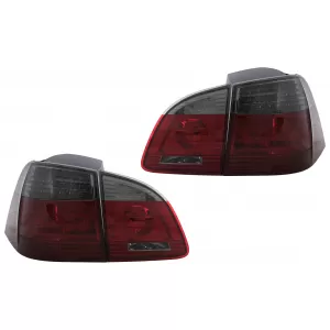 Stopuri LED compatibil cu BMW Seria 5 E61 Touring (2004-03.2007) Rosu Fumuriu-image-6114765