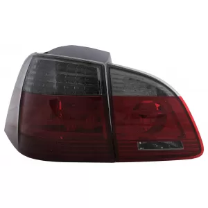 Stopuri LED compatibil cu BMW Seria 5 E61 Touring (2004-03.2007) Rosu Fumuriu-image-6114766