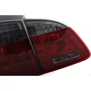 Stopuri LED compatibil cu BMW Seria 5 E61 Touring (2004-03.2007) Rosu Fumuriu-image-6114767