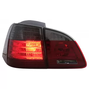 Stopuri LED compatibil cu BMW Seria 5 E61 Touring (2004-03.2007) Rosu Fumuriu-image-6114775