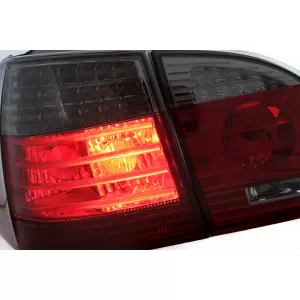 Stopuri LED compatibil cu BMW Seria 5 E61 Touring (2004-03.2007) Rosu Fumuriu-image-6114776