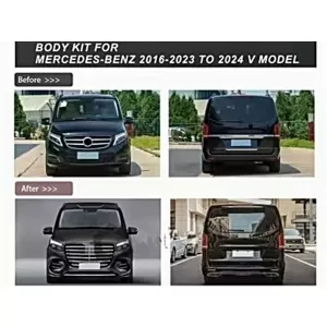 Complete Body Kit suitable for Mercedes Vito (2016-2023) Conversion to 2024 V Design