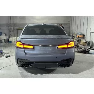 Kit de Carrocería para Paragolpes BMW Serie 5 G30 17-19 Luces Rejilla M5 LCI Diseño 2020-image-6126878