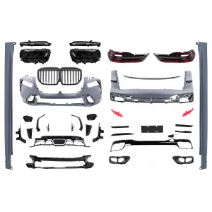 image-71-Body Kit suitable for BMW X7 G07 (2018-2022) Conversion to G07 LCI 2023 M Design