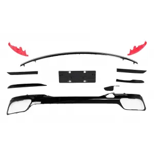 Body Kit suitable for BMW X7 G07 (2018-2022) Conversion to G07 LCI 2023 M Design