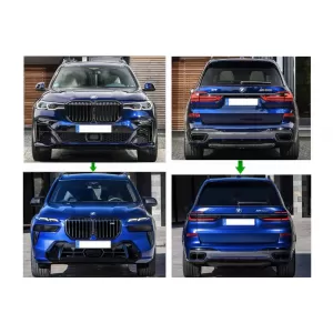Body Kit suitable for BMW X7 G07 (2018-2022) Conversion to G07 LCI 2023 M Design