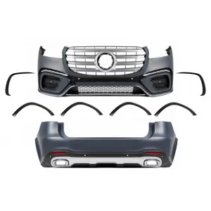 image-73-Body Kit suitable for Mercedes GLS SUV X167 (2019-2023) Sport Line Design