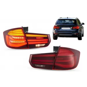 image-42-LED Taillights suitable for BMW 3 Series F31 Touring Pre LCI & LCI (2011-2019) with Dynamic Sequential Turning Light