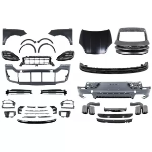 image-79-Complete Body Kit suitable for Porsche Cayenne SUV 9Y0 (2018-2023) Conversion to 2024 Design