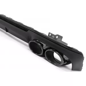 Difuzor Bara Spate si Ornamente Evacuare compatibil cu Audi A6 C8 4K Avant Sedan (2018-2022) S6 Design-image-6126558