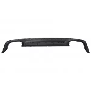 Difuzor Bara Spate si Ornamente Evacuare compatibil cu Audi A6 C8 4K Avant Sedan (2018-2022) S6 Design-image-6126559