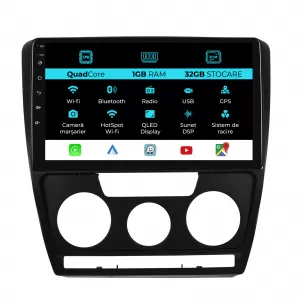 image-11-Navigation for Skoda Octavia 2, 2004 - 2013, 10 Inch, 1Gb Ram, 32Gb Storage, Carplay
