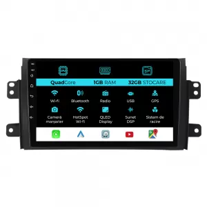 image-34-Navigation for Suzuki SX4, 2006-2012, 9 Inch, 1Gb Ram, 32Gb Storage, Carplay