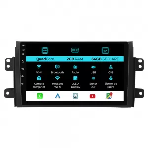image-35-Navigation for Suzuki SX4, 2006-2012, 9 Inch 2GB RAM, 64GB Storage, Carplay