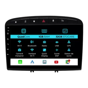 image-45-Navigation for Peugeot 308 408 (2008-2013), 9Inch, 1Gb Ram, 32Gb Storage, Carplay