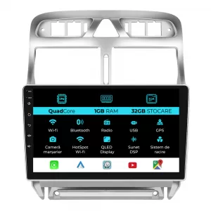 image-49-Navigation for Peugeot 307, 2000-2013, 9 Inch, 1Gb Ram, 32Gb Storage, Carplay
