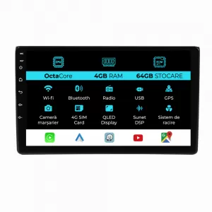 image-64-Navigation for Audi A4, (2001 - 2008), 9 Inch, 4Gb Ram, 64Gb storage, Carplay.