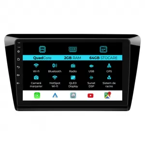 image-67-Navigation for Skoda Rapid (2011 - 2019), 9 Inch, 2Gb Ram, 64Gb storage, Carplay.
