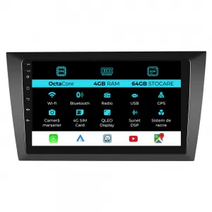 image-33-Navigation for Android Dedicated Volkswagen Golf 6 (2009 - 2013), 9 Inch, 4Gb Ram, 64Gb storage, Carplay