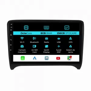 image-77-Navigation for Audi TT, 2006-2014, 9 Inch, 8GB RAM, 256GB storage, Carplay