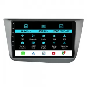 image-52-Navigation for Seat Altea, 2004 - 2015, 9 Inch, 6Gb Ram, 128Gb storage, Carplay