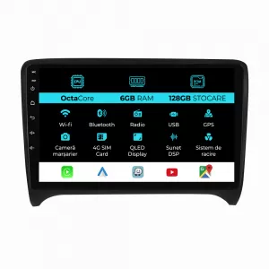 image-65-Navigation for Audi TT, 2006-2014, 9 Inch, 6Gb Ram, 128Gb storage, Carplay