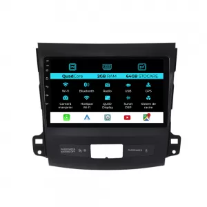 image-76-Navigation for Mitsubishi Outlander, 2005-2011, 9 Inch, 2Gb Ram, 64Gb Storage, Carplay