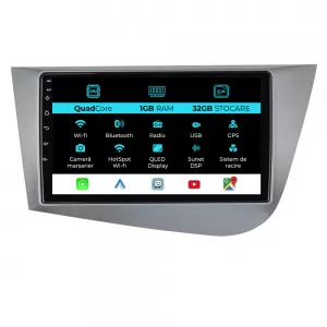 image-53-Navigation for Seat Leon Mk2 (2005-2012), 9Inch, 1Gb Ram, 32Gb Storage, Carplay