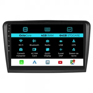 image-68-Navigation for Skoda Superb 2, (2008-2015), 10 Inch, 4Gb Ram, 64Gb Storage, Carplay