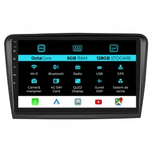 image-69-Navigation for Skoda Superb 2, (2008-2015), 10 Inch, 6Gb Ram, 128Gb Storage, Carplay