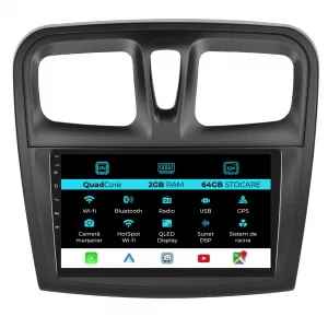 image-45-Navigation for Dacia Logan Sandero (2012-2020), 9Inch, 2Gb Ram, 64Gb Storage, Carplay
