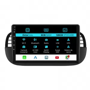 image-38-Navigation for Fiat 500, (2007 - 2015), 9Inch, 6Gb Ram, 128Gb Storage, Bluetooth, WiFi, Carplay.