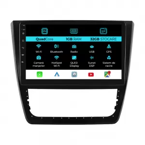 image-1-Navigation for Skoda Yeti, 2009-2017, 10 Inch, 1Gb Ram, 32Gb Storage, Carplay