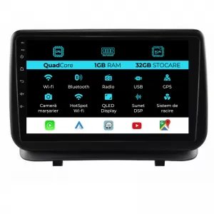 Navigation for Renault Clio 3 (2005-2014), 9 Inch, 1Gb Ram, 32Gb Storage, Carplay - NAVRN91FEL