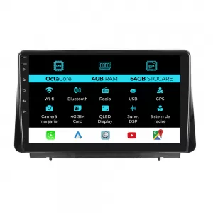 Navigation for Ford Focus, 2018-2024, 9 Inch, 4Gb RAM, 64Gb Storage, Carplay - NAVF94MHT