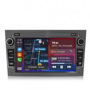 Navigation for Opel, 7 Inch, 4Gb Ram, 64Gb storage, Carplay, Gray - NAVOP74EKN