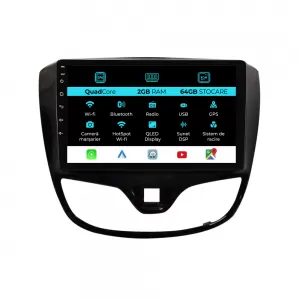Navigation for Opel Karl, 2015 - 2019, 9Inch, 2Gb Ram, 64Gb Storage, Carplay - NAVOP92PPY