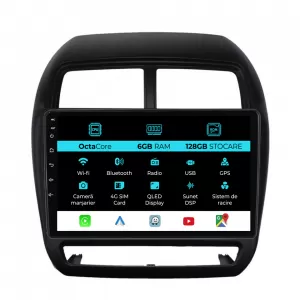 Navigation for Mitsubishi ASX, 2016 - 2019, 9 Inch, 6Gb Ram, 128Gb Storage, Carplay - NAVMS96PGZ