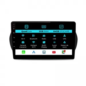image-39-Navigation for Peugeot Bipper, (2008 - 2017), 10 Inch, 2Gb Ram, 64Gb Storage, Carplay