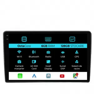 Navigation for Ford Transit, 2019-2025, 10 Inch, 6Gb Ram, 128Gb Storage, Carplay - NAVF106OXR