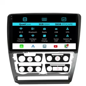 image-5-Navigation for Skoda Octavia 2 (2004-2013), 10 Inch, 2Gb Ram, 32Gb Storage, Carplay