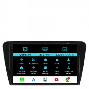 image-9-Navigation for Skoda, Octavia 3 (2013-2018), 10 Inch, 2Gb Ram, 32Gb Storage, Carplay