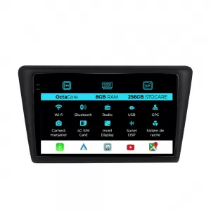 Navigation for Skoda Rapid, 2011-2019, 9Inch, 8Gb Ram, 256Gb Storage, Carplay - NAVSK98WSX
