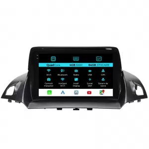Navigation for Ford Kuga, 2013-2017, QuadCore, 9Inch, 4Gb Ram, 64Gb Storage, Carplay - NAVF94KOG